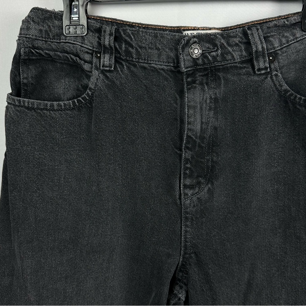 WE THE FREE Tinsley Baggy Mid Rise Straight leg black denim jeans - size 31 - Picture 8 of 9